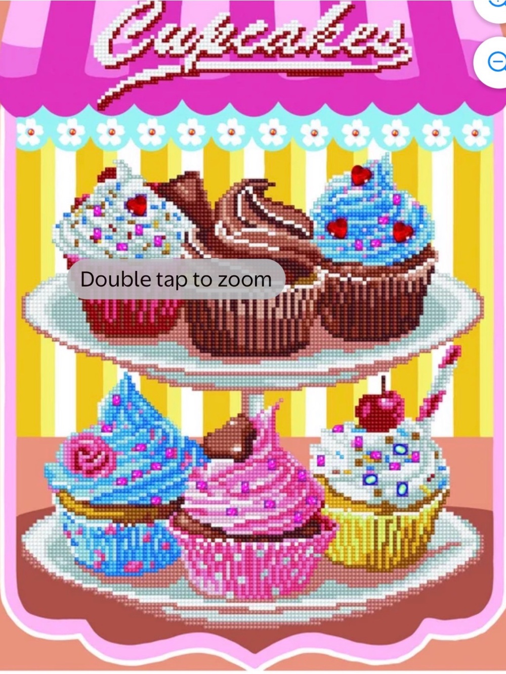 Diamond Dotz Facet Art Kit - Cup Cakes